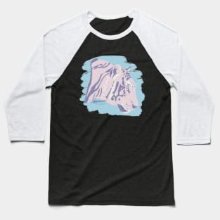 Pastel Tiger Baseball T-Shirt